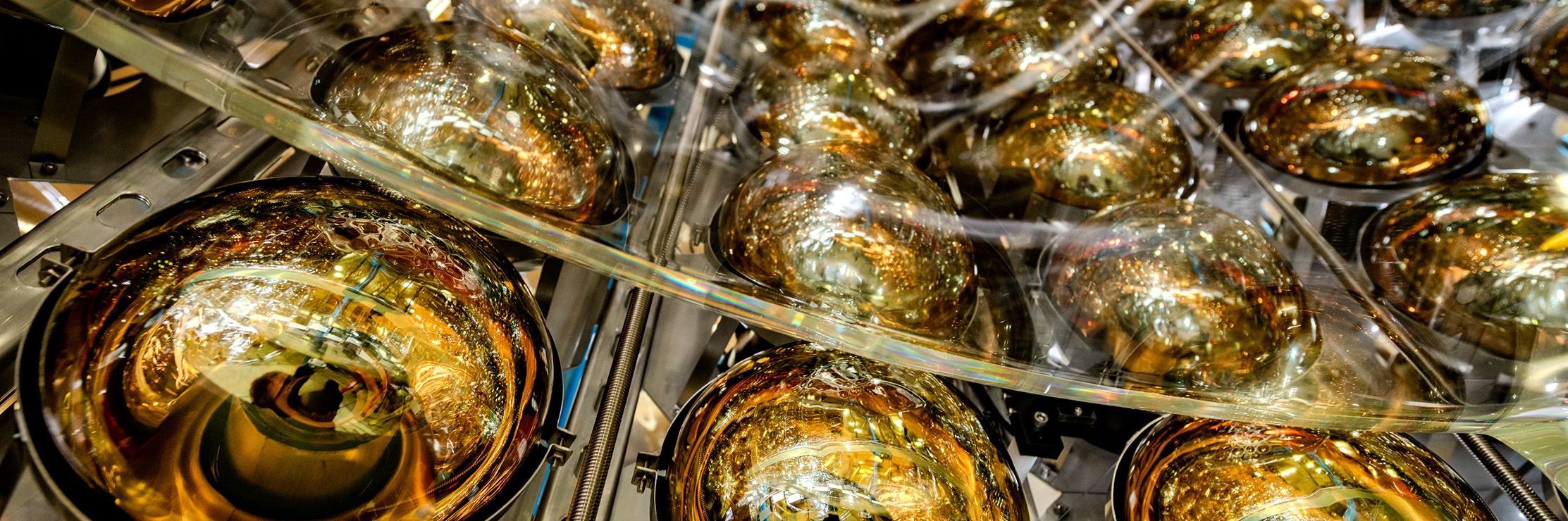The photon detector arrays of the Eos Detector.