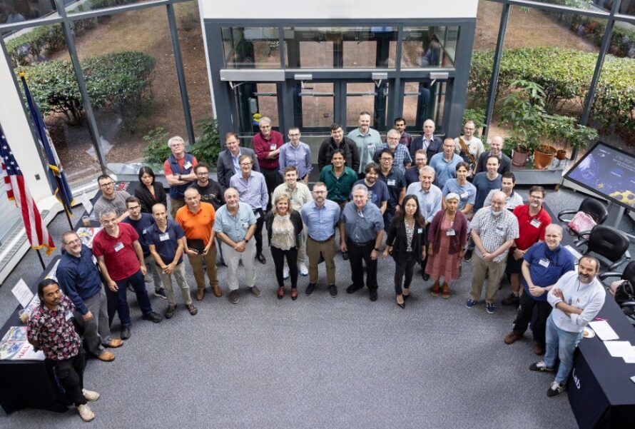 Photo showing the people who attended the “Software Infrastructure for Advanced Nuclear Physics Computing” (SANPC 24) at Jefferson Lab.